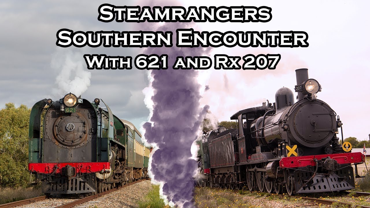 Steam Trains Along The Beach! Steamrangers 'Southern Encounter'