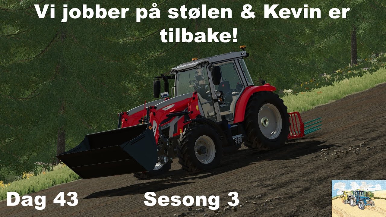 Let's Play Farming Simulator 22 Norsk Tor & Kevin's Nabo Serie Episode 43