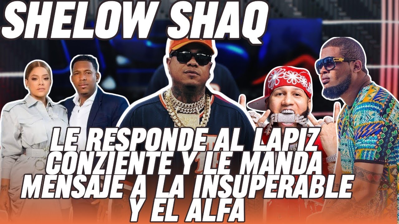 SHELOW SHAQ ACONSEJA A LA INSUPERABLE Y SE COME CON YUCA A LÁPIZ, ROCHY Y EL ALFA