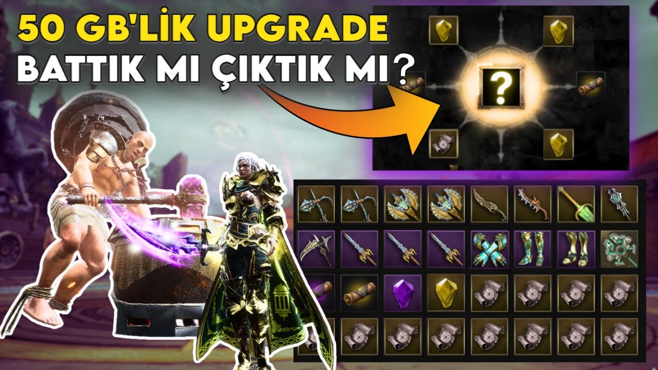 50 GB'LİK UPGRADE !! HER ŞEYİ BASMAYI DENEDİK  | RISE ONLINE WORLD