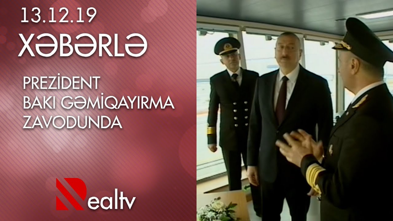 Prezident Bakı Gəmiqayırma zavodunda