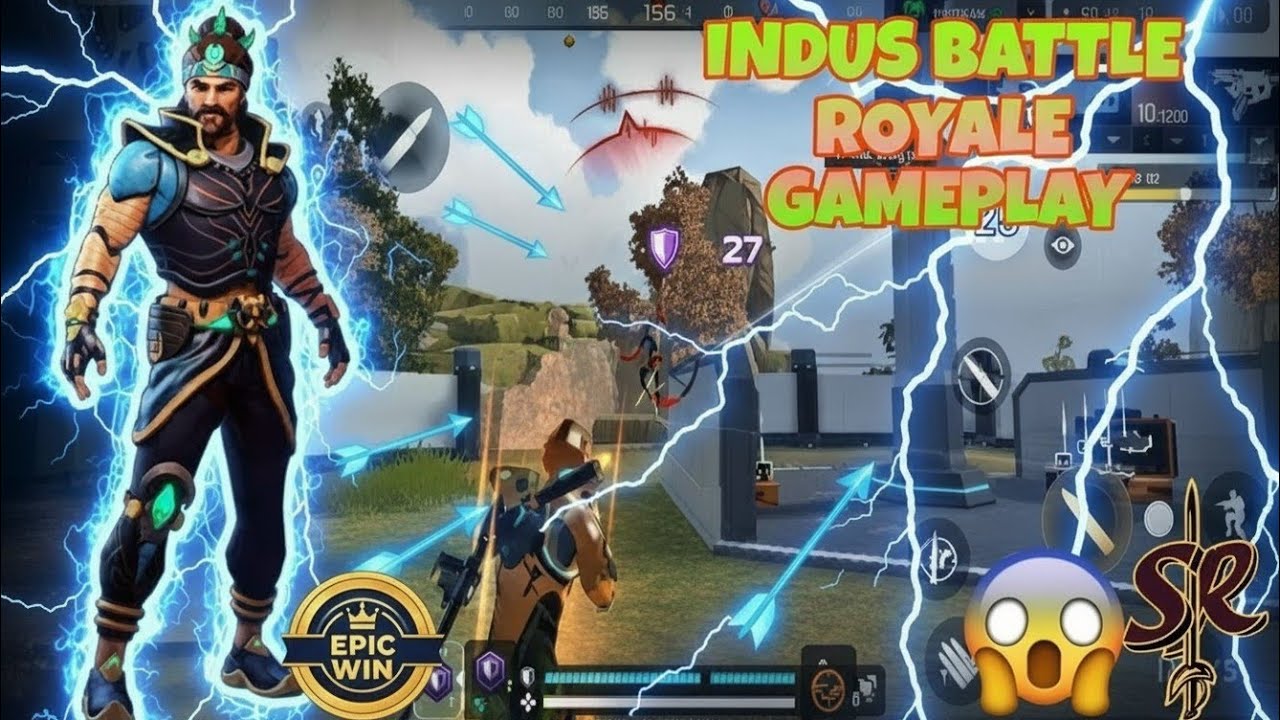 Free Fire Player Tries Indus Battle Royle 😱 | Epic Indian Battle!