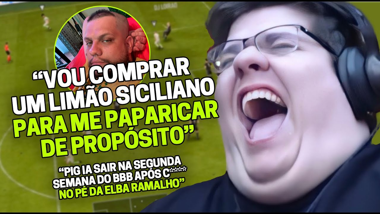 CASIMIRO NO FIFA COM OS ESQUISITOS - A INCRÍVEL DICÇÃO DE PIG | Cortes do Casimito
