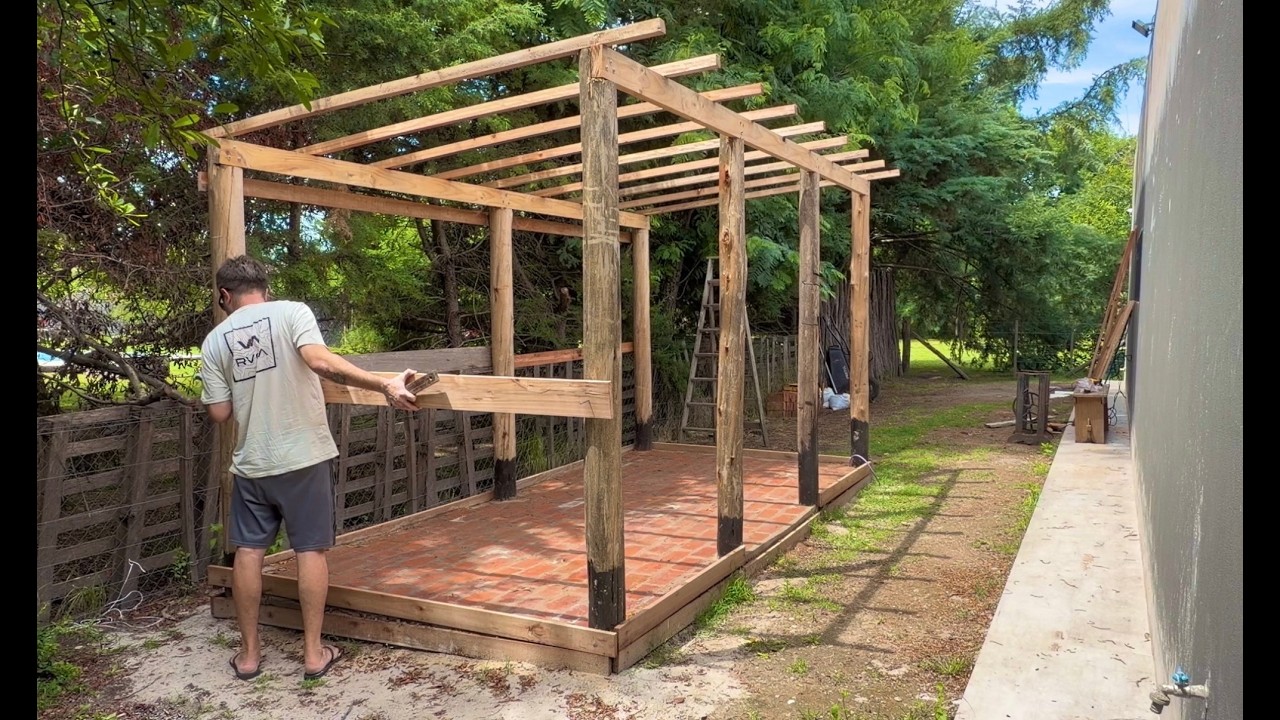 Construyo galp&oacute;n de chapa y madera | Dep&oacute;sito exterior &ndash; Etapa 1