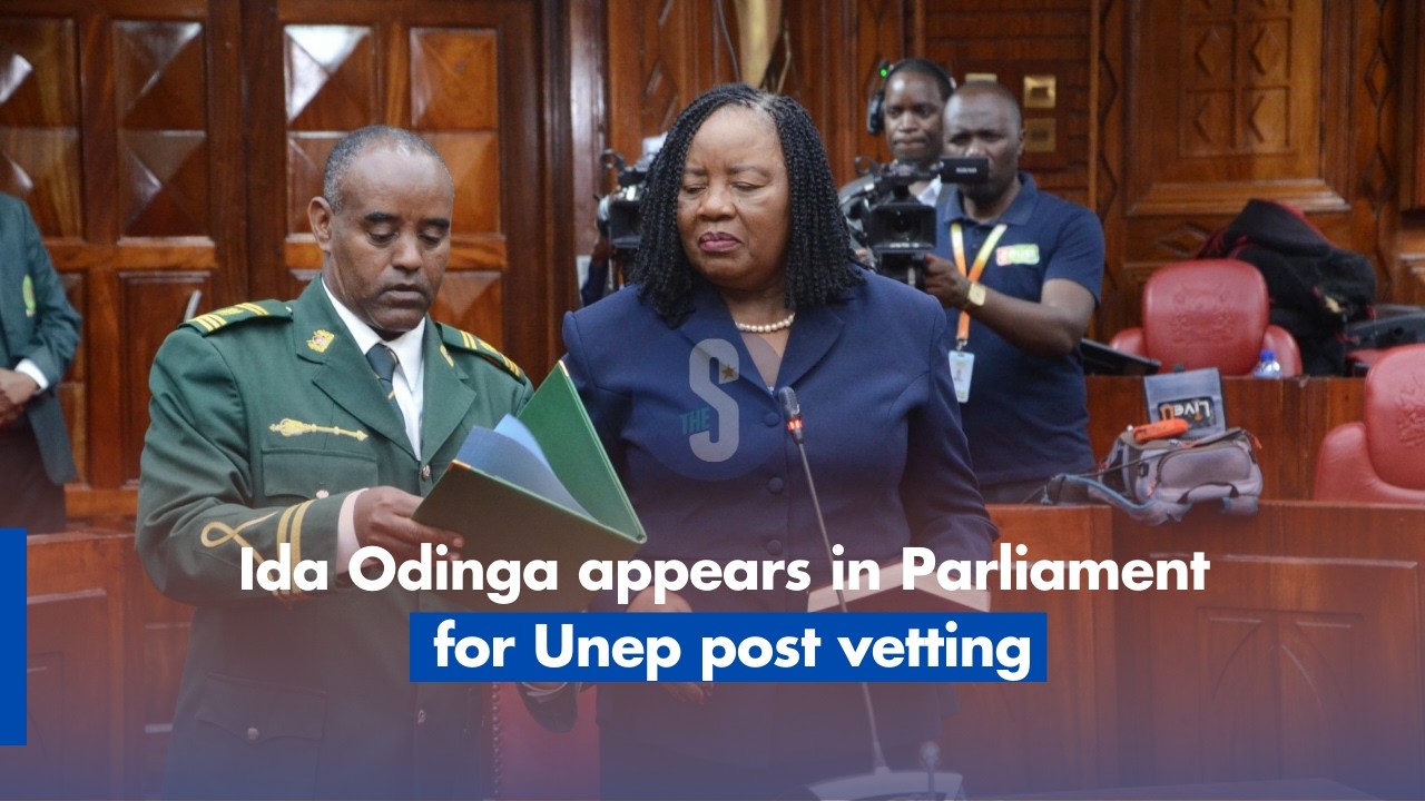 Ida Odinga appears in Parliament for Unep post vetting