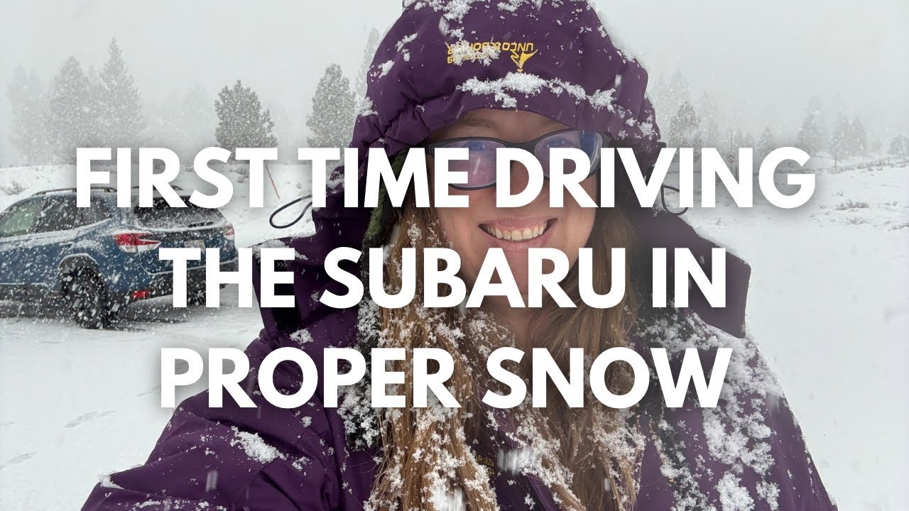 First Time Driving the Subaru Forester Wilderness in Proper Snow || xmode