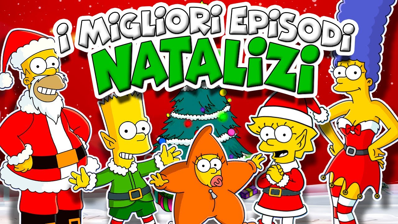 I MIGLIORI SPECIALI di NATALE de I SIMPSON