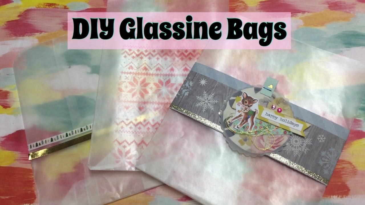 DIY Glassine Bags & 3 Ways to Decorate / December Daily Ideas  | I'm A Cool Mom