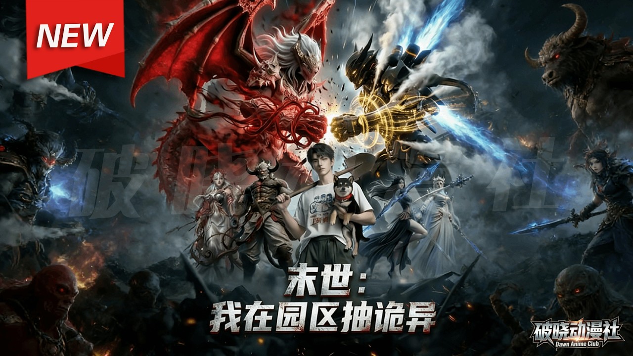MULTISUB📢新番上线《末世：我在园区抽诡异》第1~62集丨末日废土降临，穿越宅男意外觉醒最强农场系统，将恐怖诡异收为员工种田经商，从奸商农场主，成为末世里真正的救世主！#漫剧 #破晓动漫社
