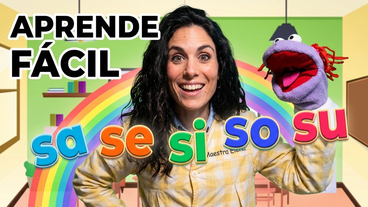 🎵¡Aprende la LETRA S fácil y rápido! Canción educativa para niños y niñas.