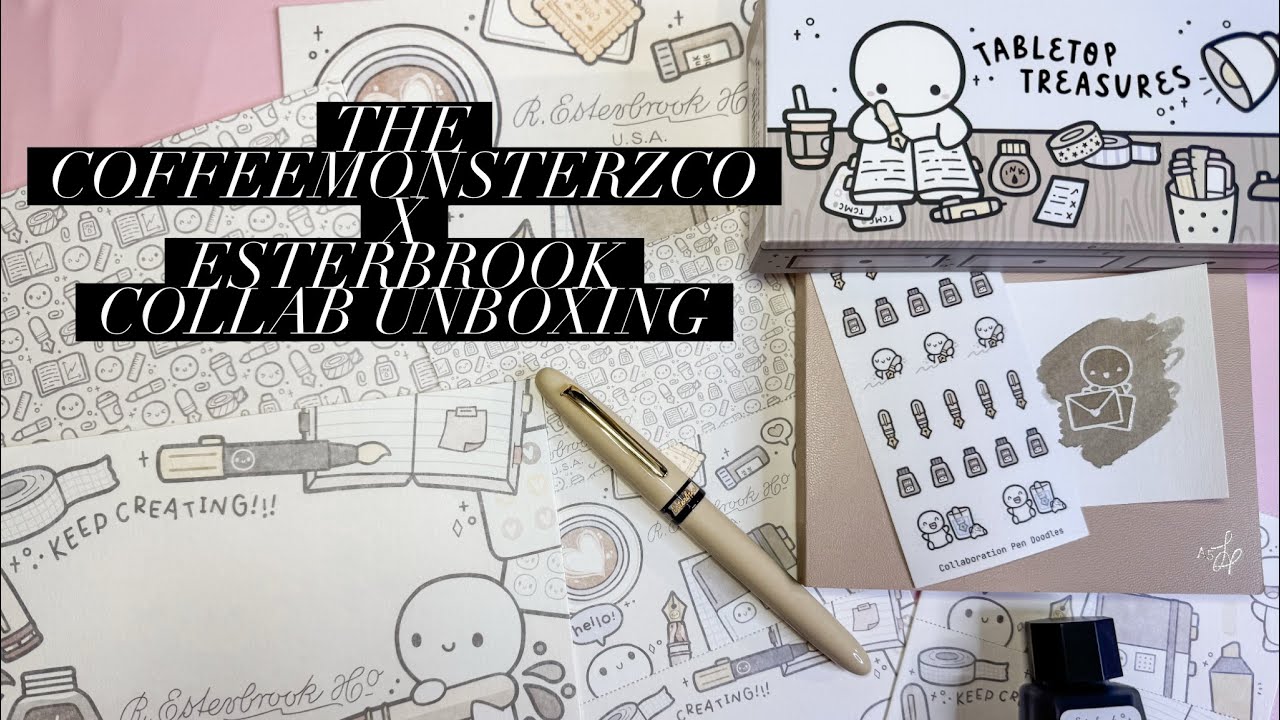 The CoffeemonsterzCO x Esterbrook Collab Unboxing