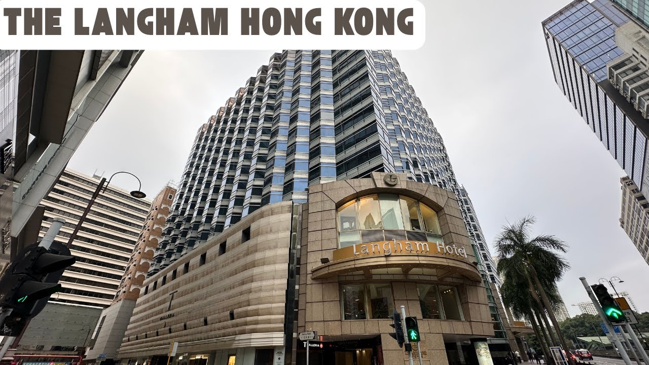 The Langham Hotel, Hong Kong 🇭🇰 | 4K Hotel Review | Tsim Sha Tsui 5 Star Hotel Review