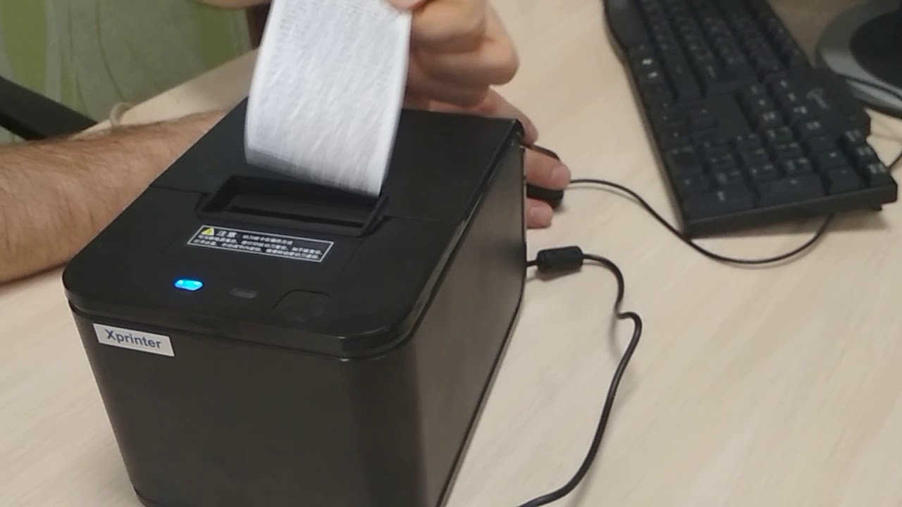 Как соединить принтер Xprinter по сети Ethernet
