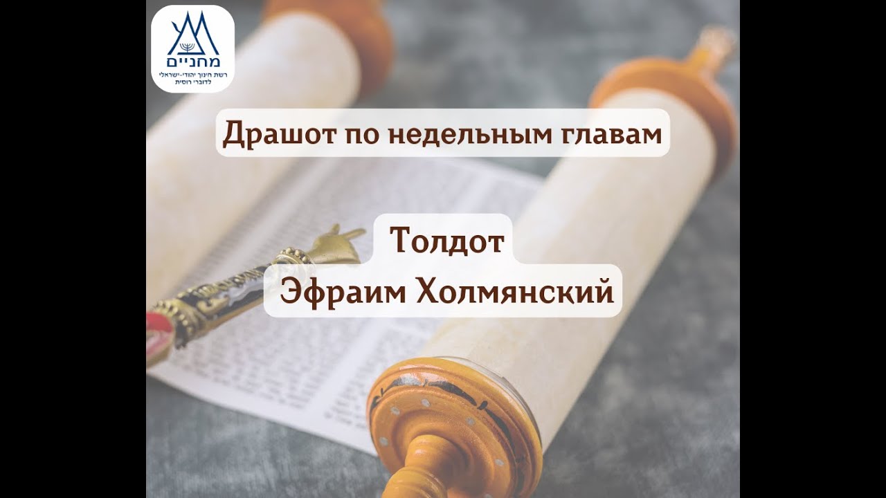 Толдот, 21.11.25, Эфраим Холмянский