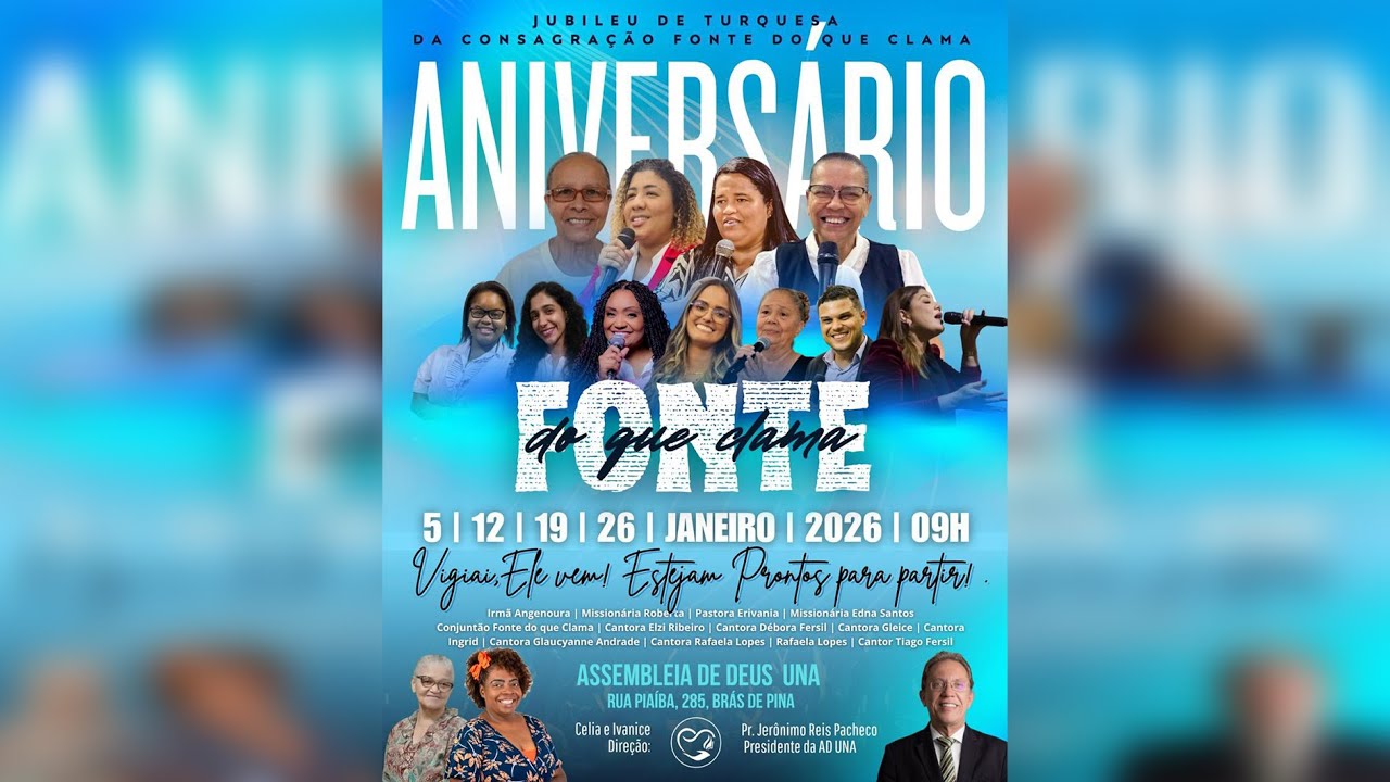 ORAÇÃO FONTE DO QUE CLAMA NO DESERTO 19/01/2026