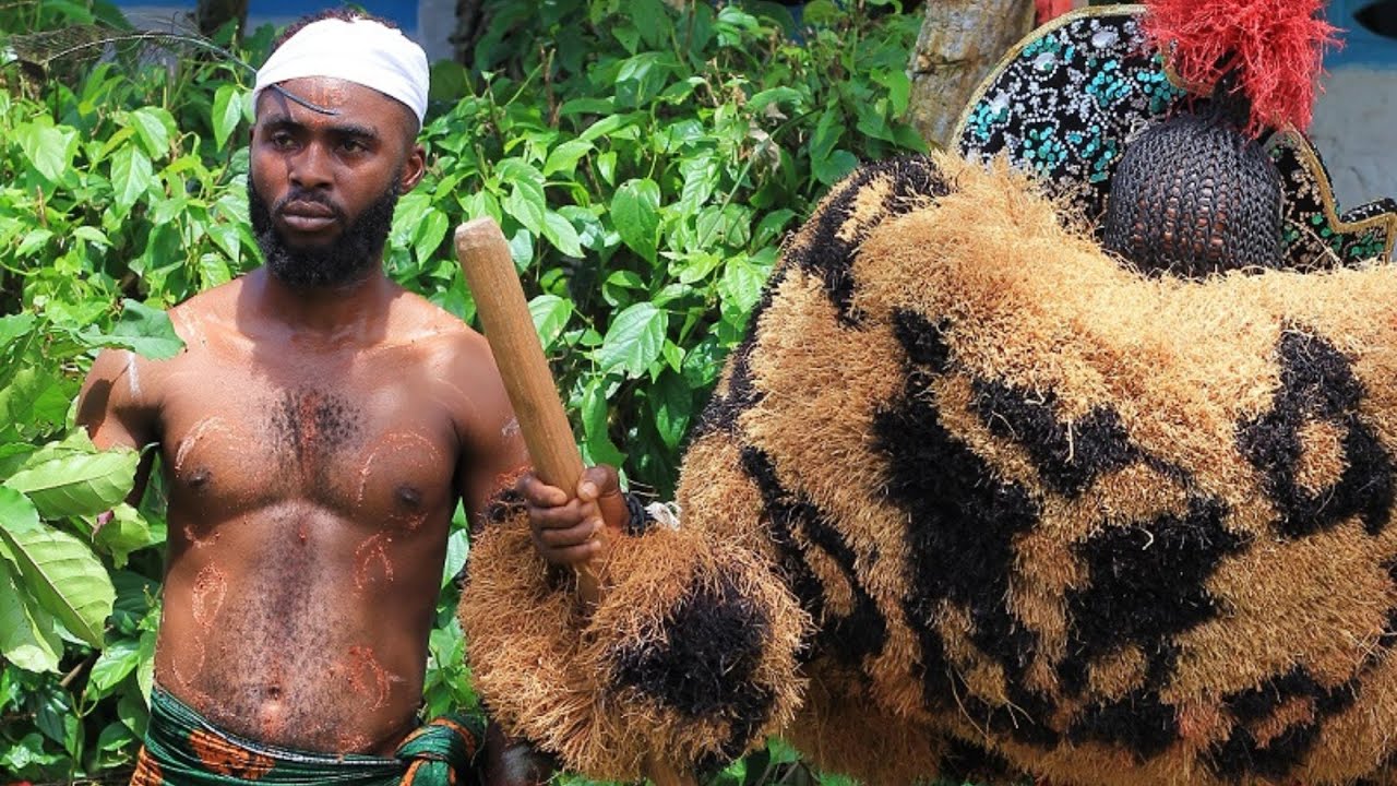 Ekpe Masquerade Initiation Rites and Display, Itu Clan