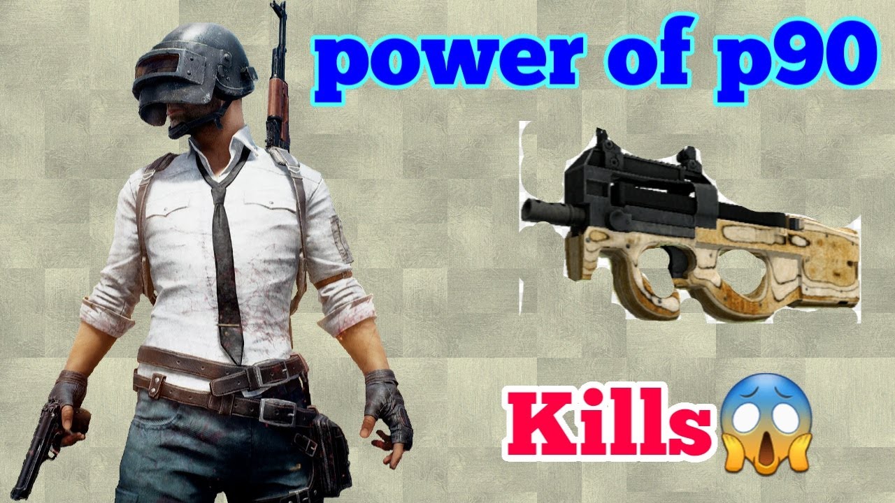 Power Of P90 Gun | Pubg Mobile | Most kills of p90