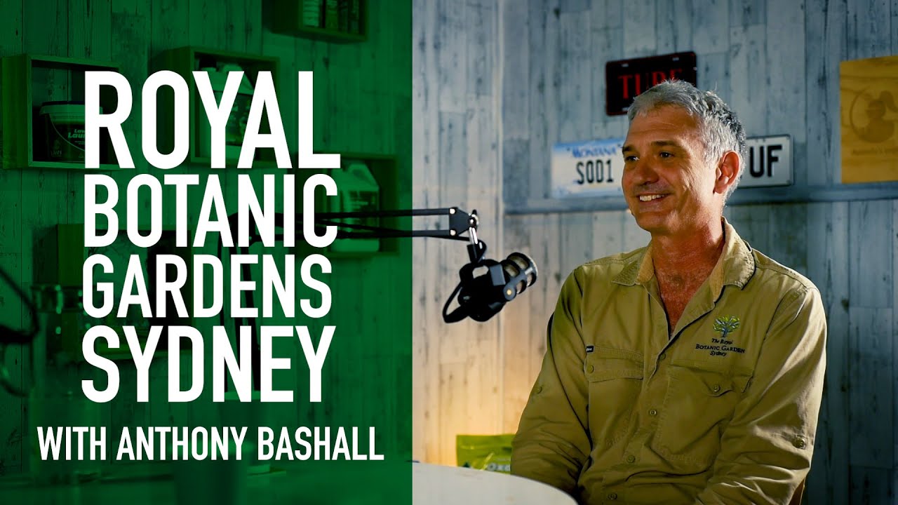 TurfTalk Podcast Ep 56 - Royal Botanic Garden, Sydney with Anthony Bashall