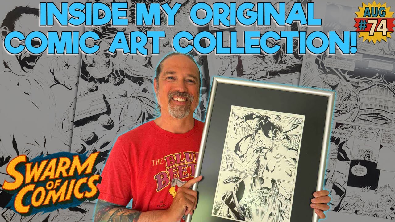 My Comic Art Collection | Stories, Favorites & New Framed Addition!