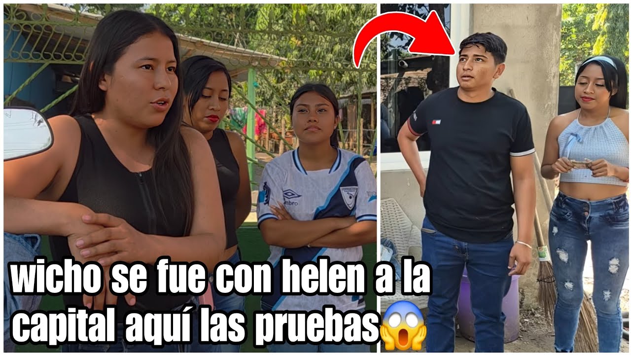 Wicho le está viendo la cara de estup¡da a yassi/mandan fotos donde el anda con otra en la capital😱