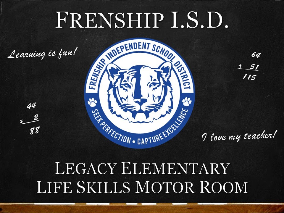 Legacy Elementary - Life Skills Motor Room