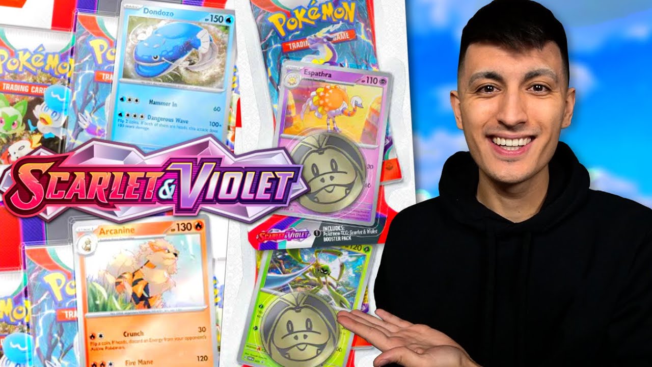 Opening Every Pokemon Scarlet and Violet Blister Pack!