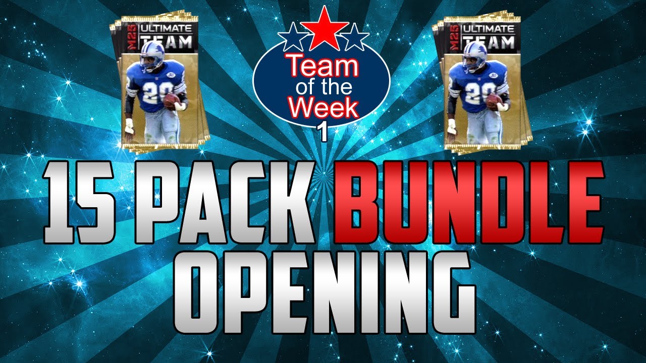 Madden 25 Ultimate Team | Week 1 Fantasy - 15 Pack Opening | Anquan Boldin?