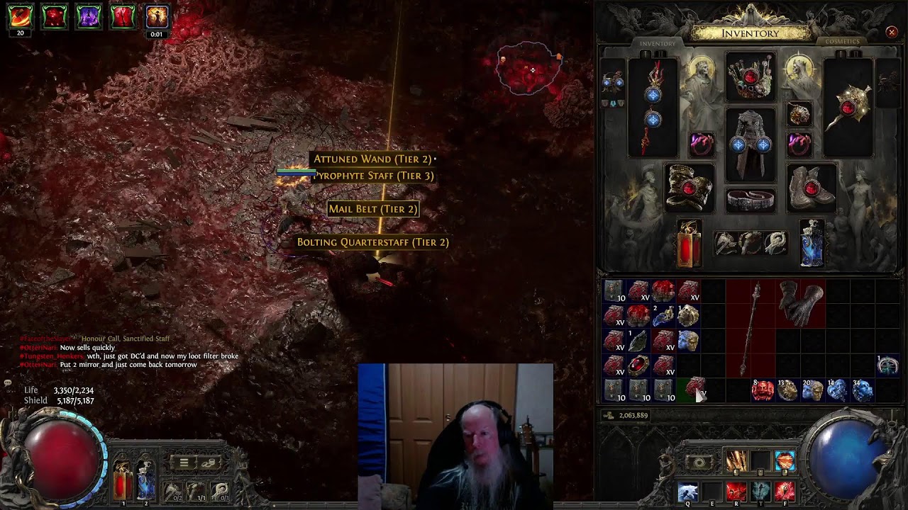 POE2 - Making finishing touches on Infernal Legion Lich