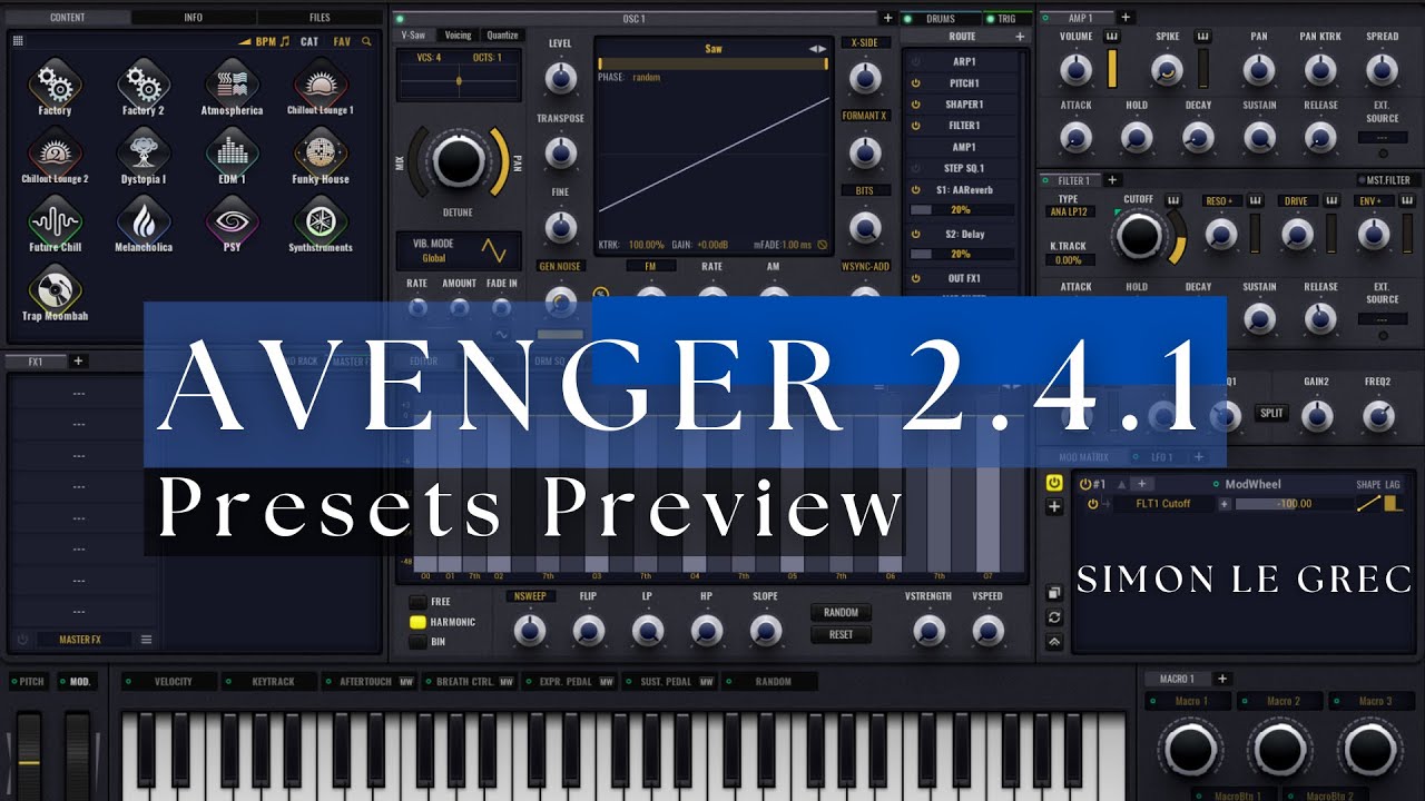 Vengeance Avenger 2.4.1 &ndash; Best Synth Update 2025? | New Presets Demo
