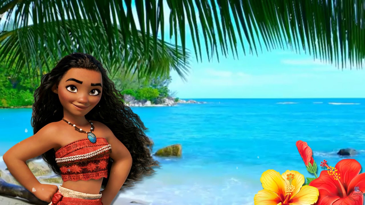 Convite Digital - Moana Adulta.