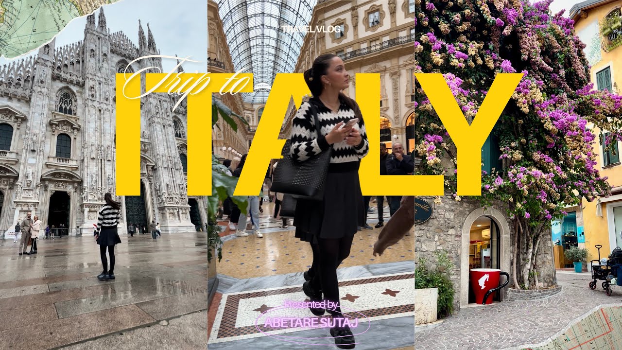 Vlogu nga Italia 🇮🇹 dhe shumë surpriza të bukura ❤️