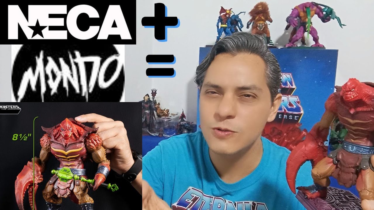 Fusión entre NECA y MONDO para Masters of the universe Eternia Toys