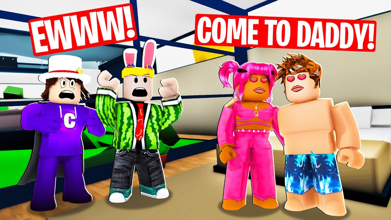 Spying on ODERS with FAMOUS YOUTUBER (Roblox Brookhaven)