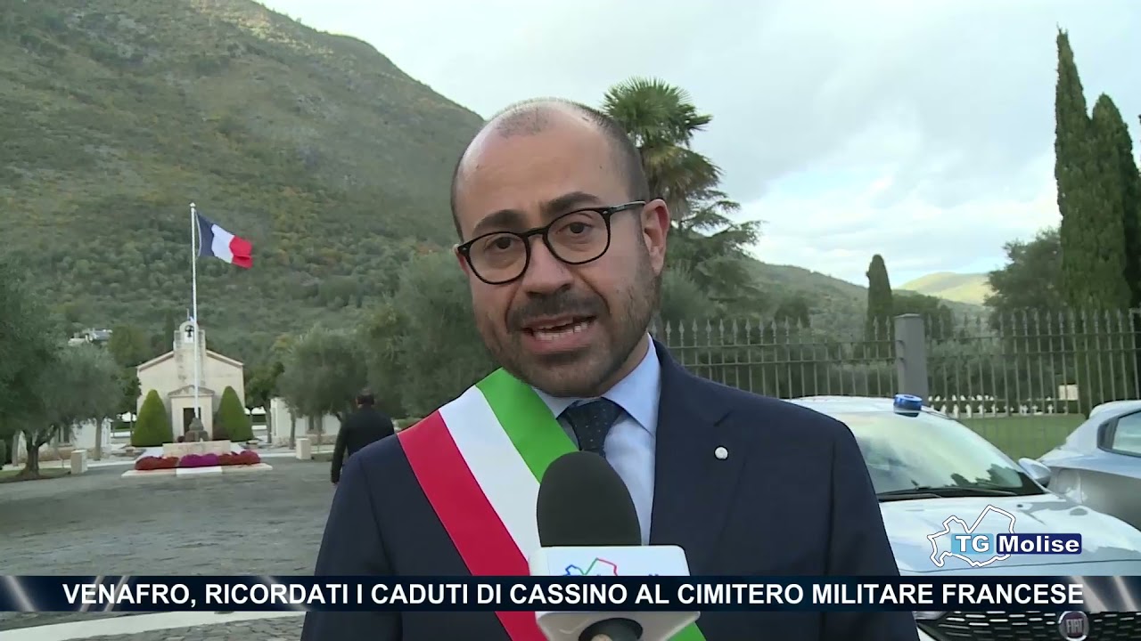 Venafro, ricordati i caduti di Cassino al cimitero militare francese