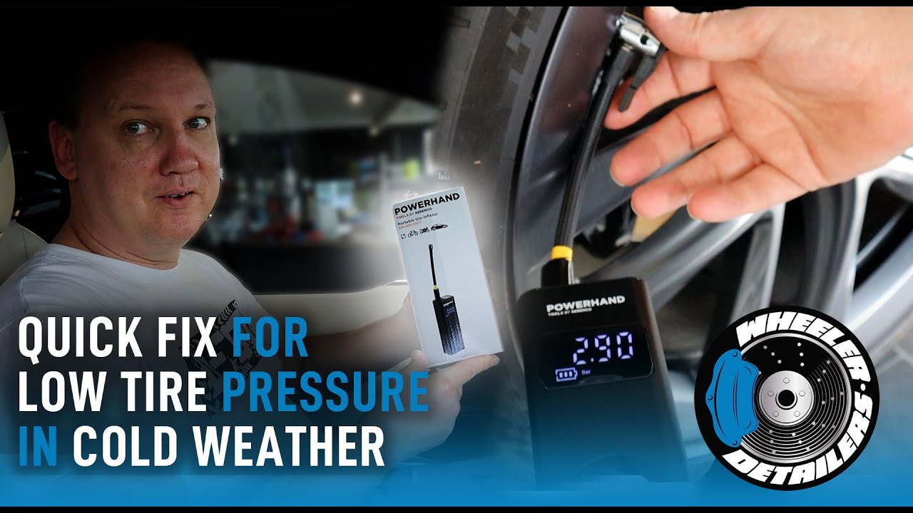 FIX LOW TIRE PRESSURE INSTANTLY WITH POWERHAND ELECTRIC PUMP