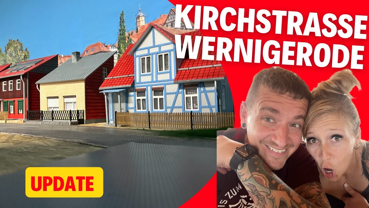 Wernigerode Kirchstra&szlig;e - ein Highlight f&uuml;r Eisenbahnfans entsteht / LGB Modelleisenbahn #83