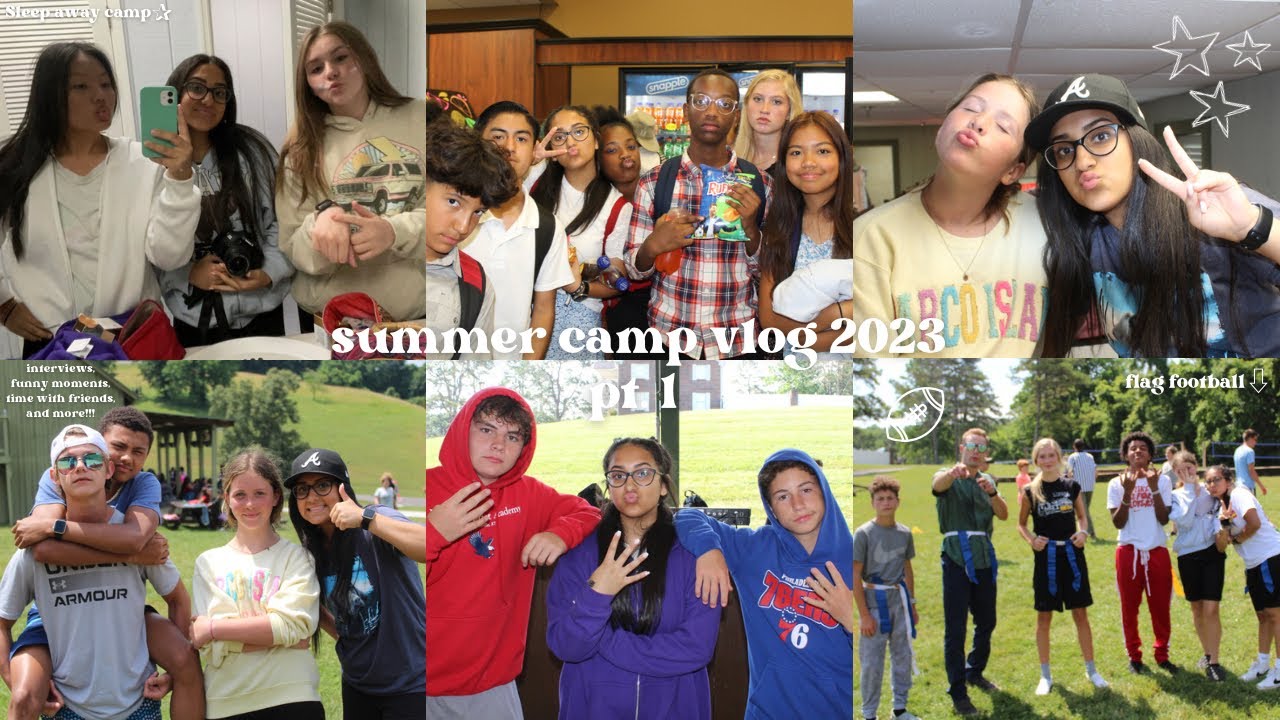 Summer camp vlog 2023!!! *funny* (church camp part. 1)