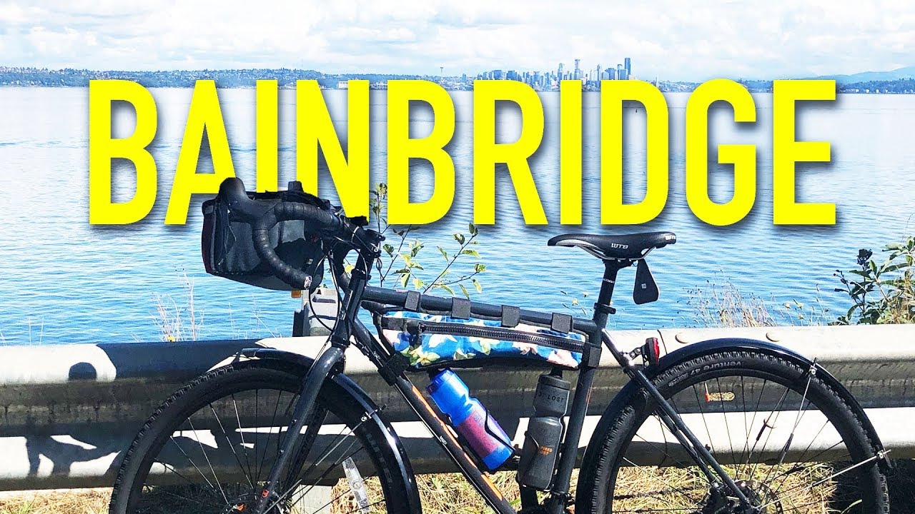 Riding around Bainbridge (aka PAIN-bridge) Island