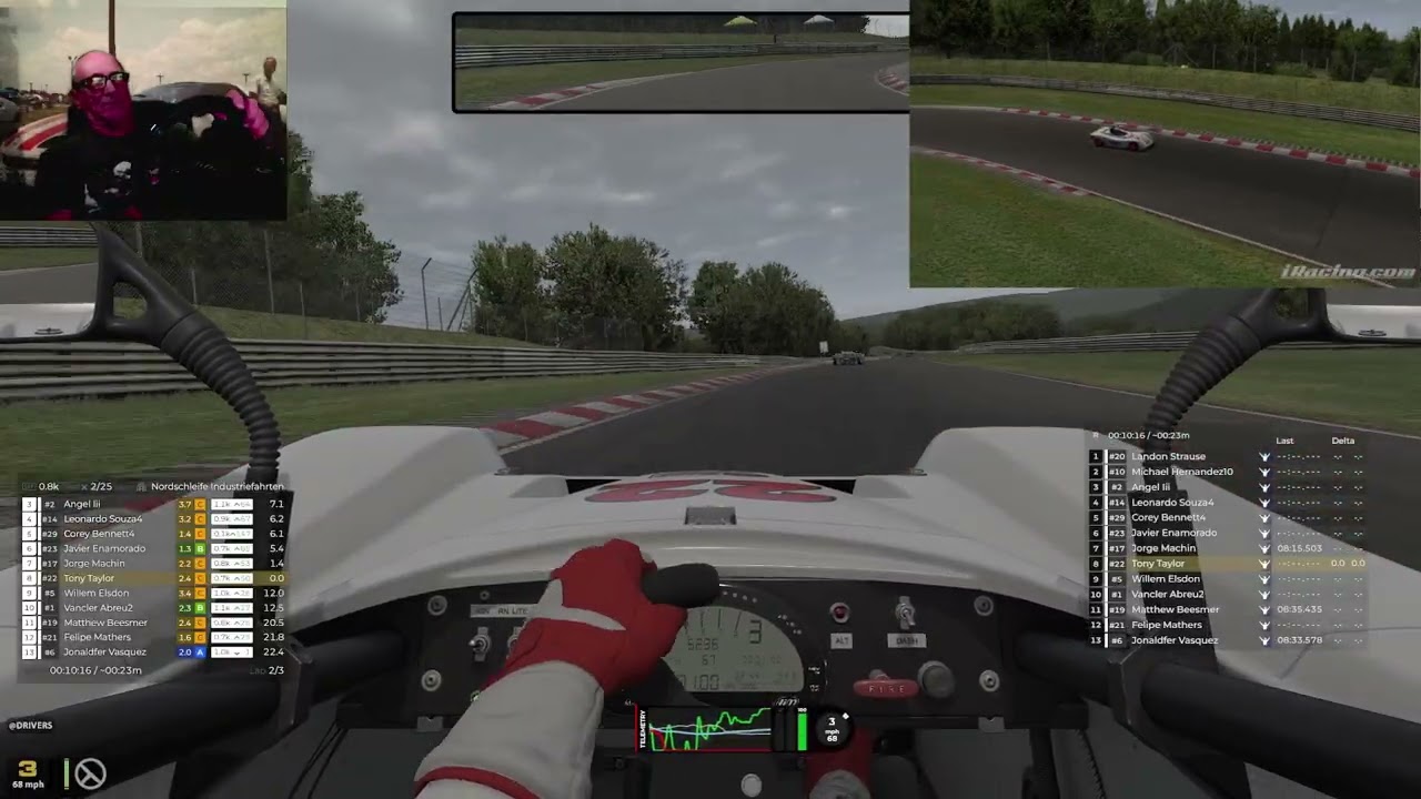 iRacing SCCA Spec Racer Ford Nürburgring Nordschleife