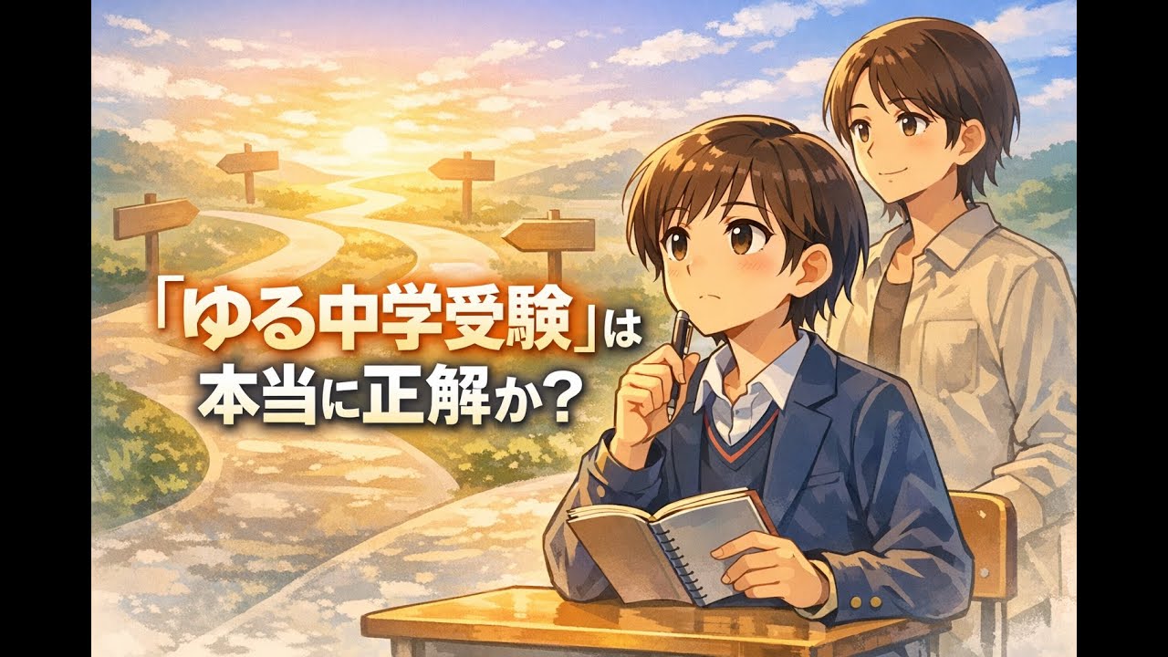「ゆる中学受験」は本当に正解か？沖縄の現場から考える“後悔しない進路選択”と子どもの育て方