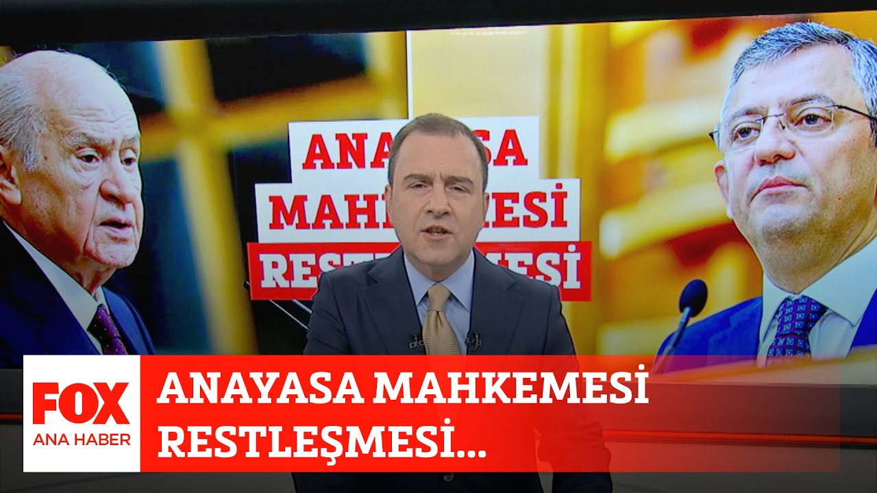 Anayasa Mahkemesi restleşmesi... 14 Kasım 2023 Selçuk Tepeli ile FOX Ana Haber