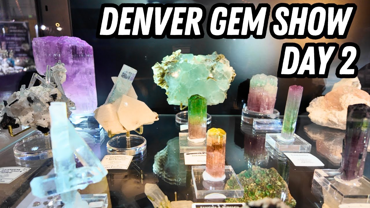 Denver Gem Show Day 2 | Crystal Shop With Me!