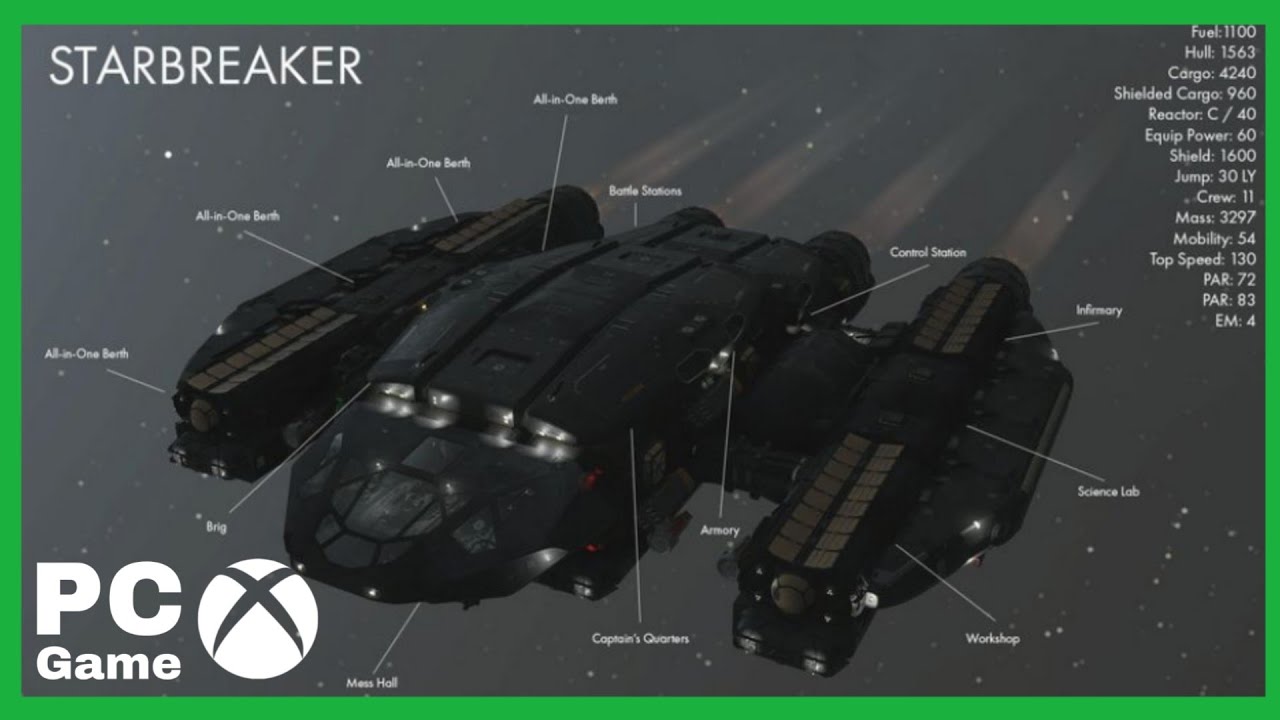 Обзор мода Starfield Starbreaker Free Ship (XBOX/PC)