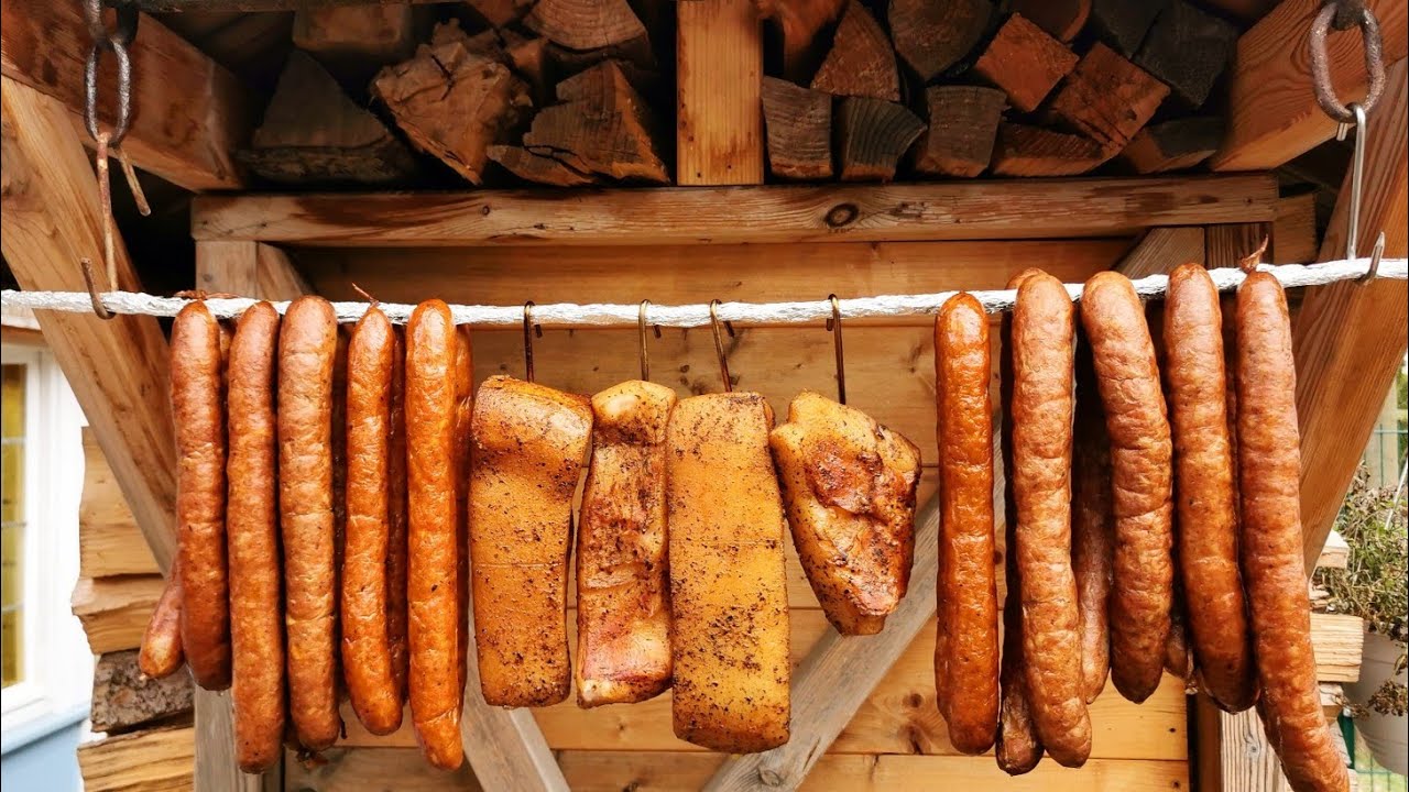 Wurst selber machen / Wurst selber Räuchern / Käse Wurst /  Batavia Räucher Faß