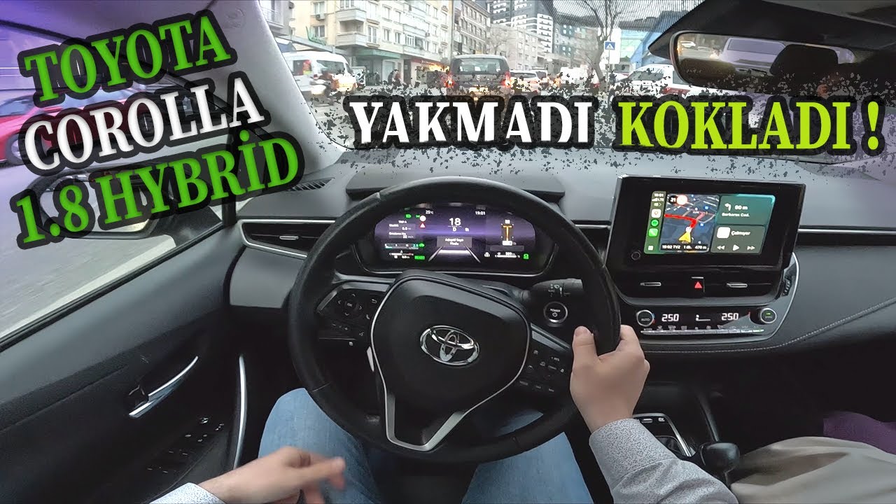 TRAFİKTE HİÇ YAKMAYAN COROLLA ! TOYOTA COROLLA 1.8 HYBRİD 140 HP | ŞEHİRİÇİ SESSİZLİĞİ | POV TEST