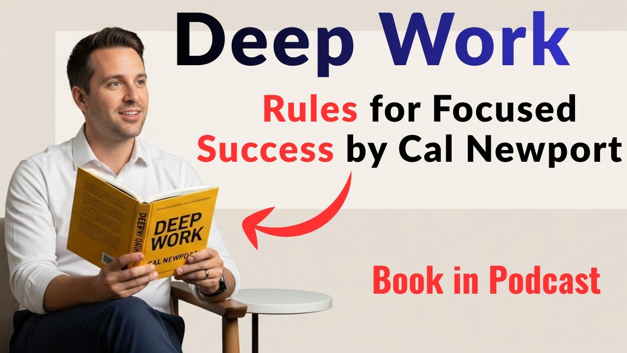Deep Work Discussed- How To Quit Social Media - by Cal Newport | Audiobook | Book Summary in English