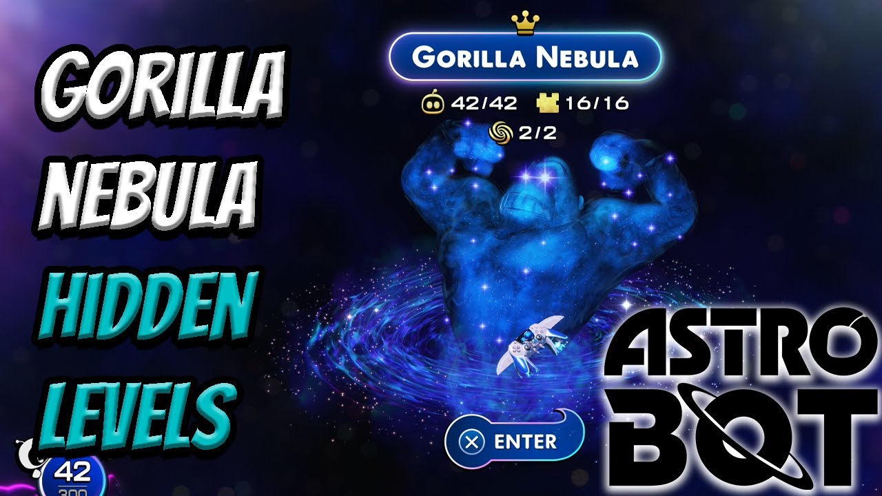 Gorilla Nebula Space Area Guide - Where To Find Hidden Bots & Puzzle Pieces | Astro Bot