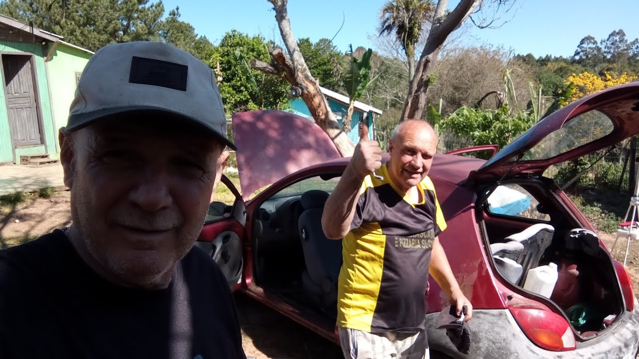 A saga do Ford Ka 8 anos parado até quem fim veio tro paraíso vamos comer a macher se escreve obg 