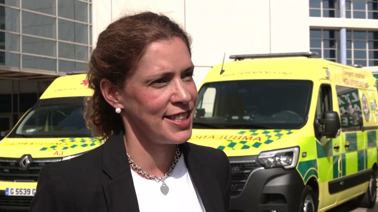 New ambulances for GHA meet EU and UK standards and are 'future proof' says Minister