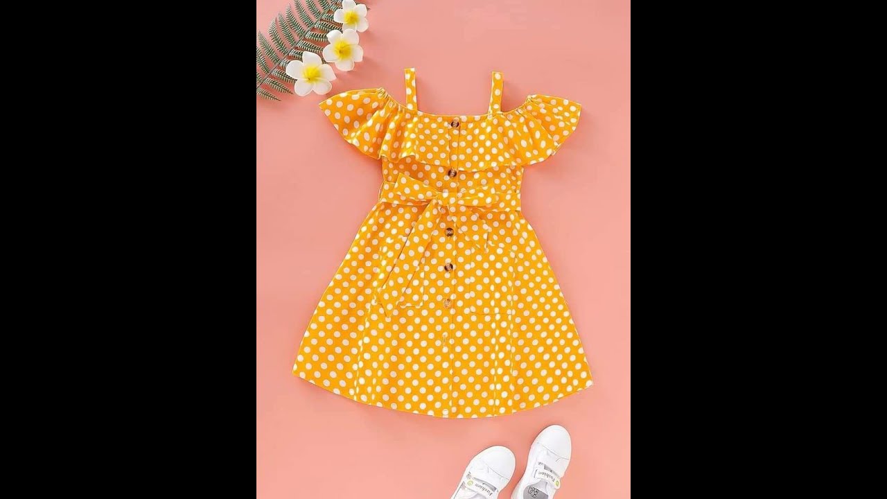 طريقه تفصيل الفستان الأطفال الشيك ده من طرحه قديمه ✂️ وطريقه اخد المقاسات بالخطوات ✂️💕